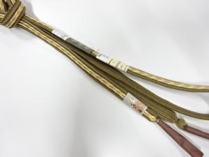 未使用品　正絹　手組帯締め